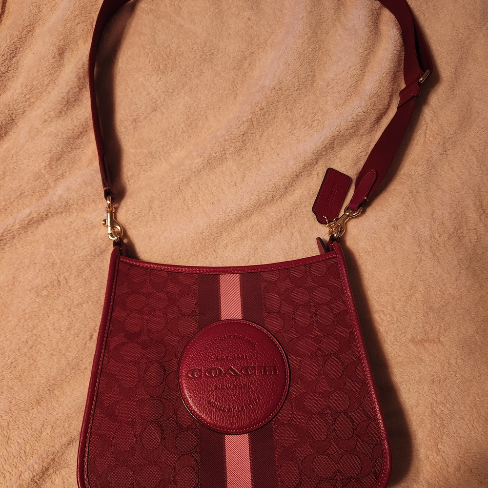 Coach Red Shoulder Bag
